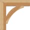 Ekena Millwork Thorton Block Rough Sawn Bracket, Western Red Cedar, 4"W x 20"D x 20"H BKT04X20X20THR05RWR - alternate 4